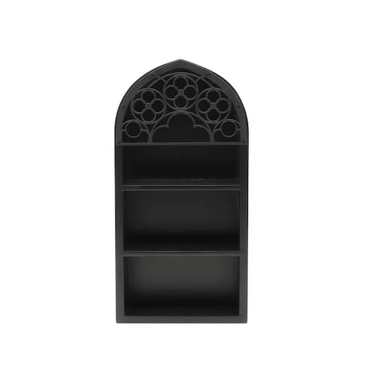 Michaels, 9.75" Black Gothic Coffin Tabletop Cubby by Ashland® – Category: Halloween Vases & Containers